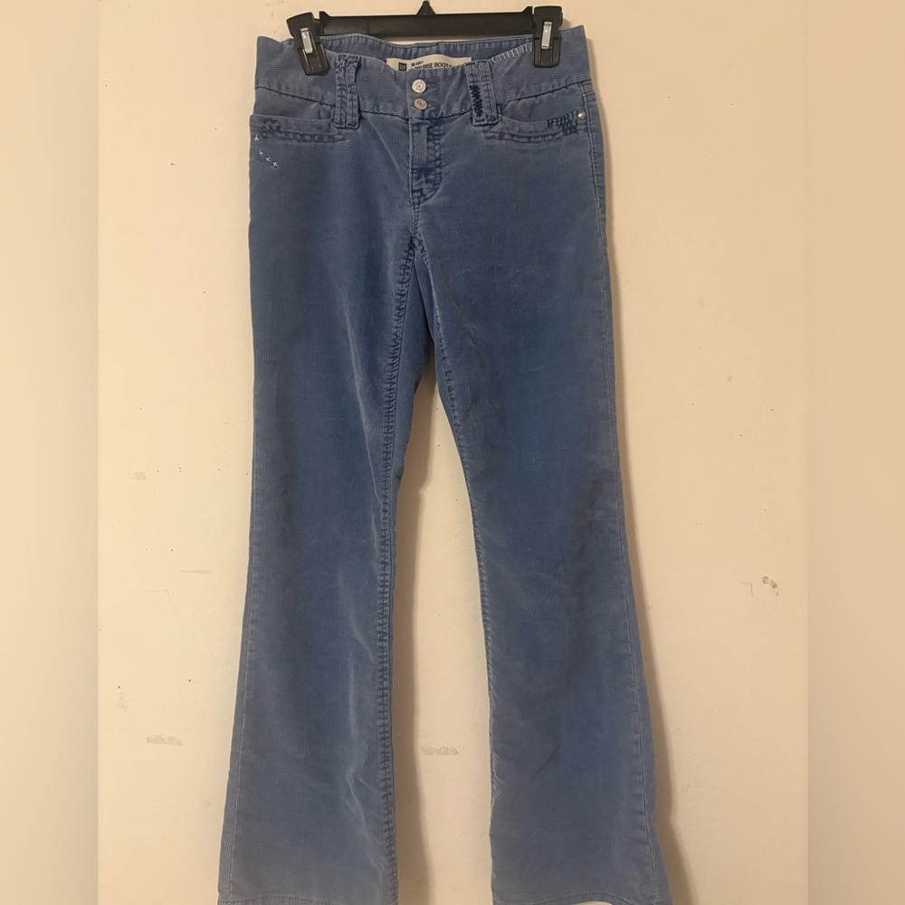 GAP Women's Low rise boot cut for Jeans in soft blue